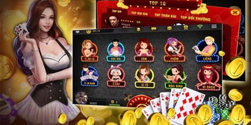 Top game bài miễn phí Các trò chơi nổi bật trong Top game bài miễn phí